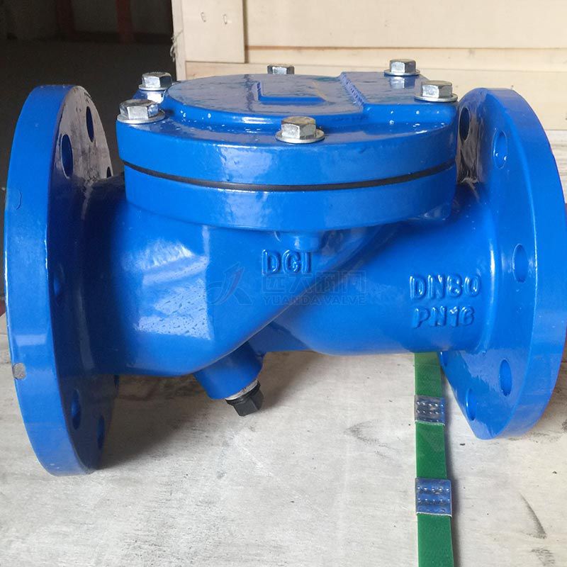 BS5153 DI Rubber Disc Swing Check Valve