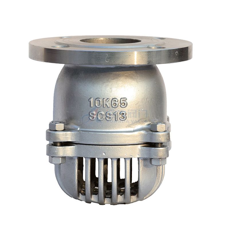 KS Stainlees Steel Swing Type Foot Valve