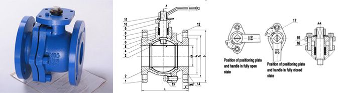 DIN Cast Iron check valve Q41F-16