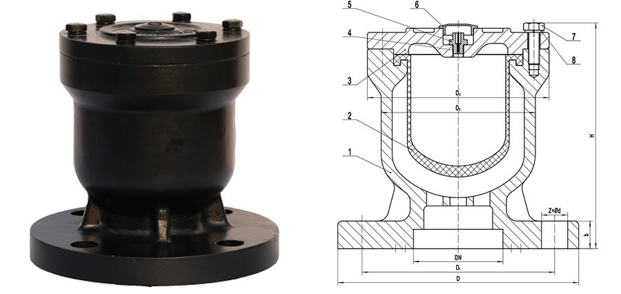 KS 10K CAST IRON Buffer